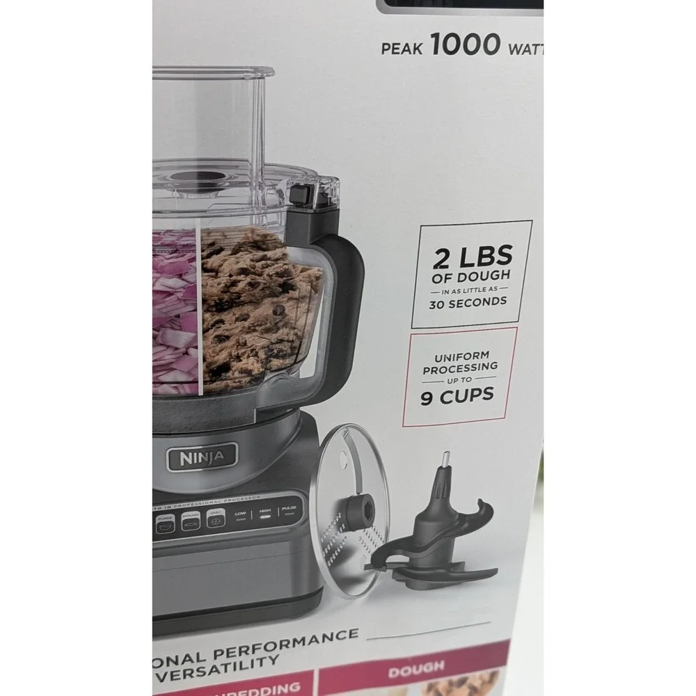 Ninja Professional 9-Cup Food Processor | 1000W Auto-iQ | NEW in Box
